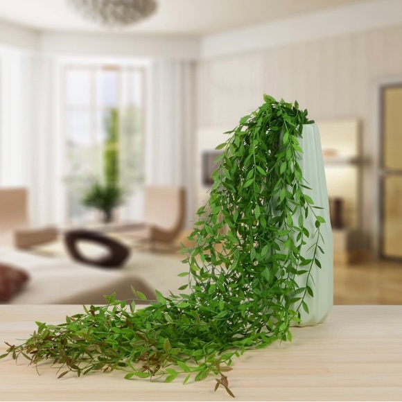 7 Pack | Willow Leaves Vines Greenery Garland 35 Strands - Picture 2 of 4